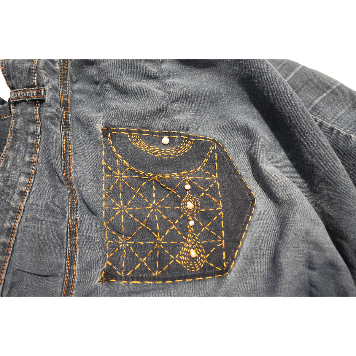 Denim Jeanny Cape Jacket