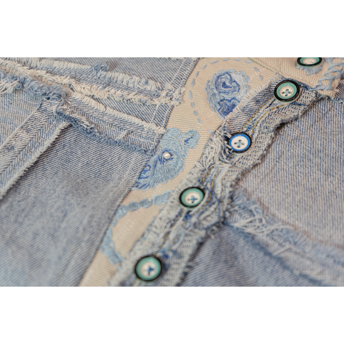 Weeping Eyes Denim Jacket
