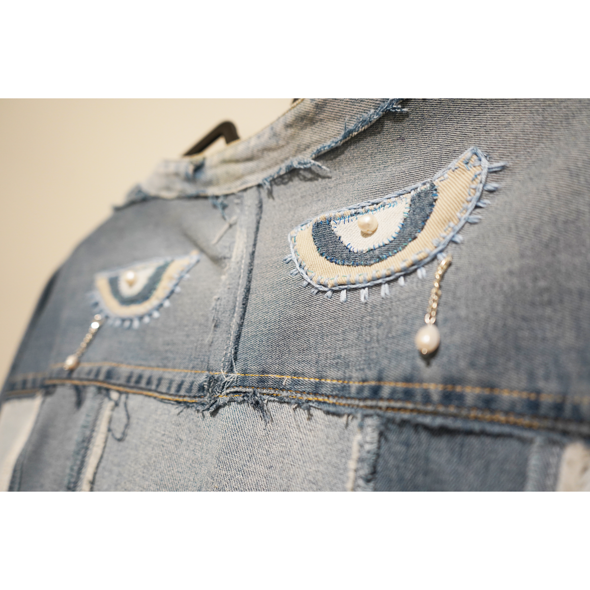 Weeping Eyes Denim Jacket