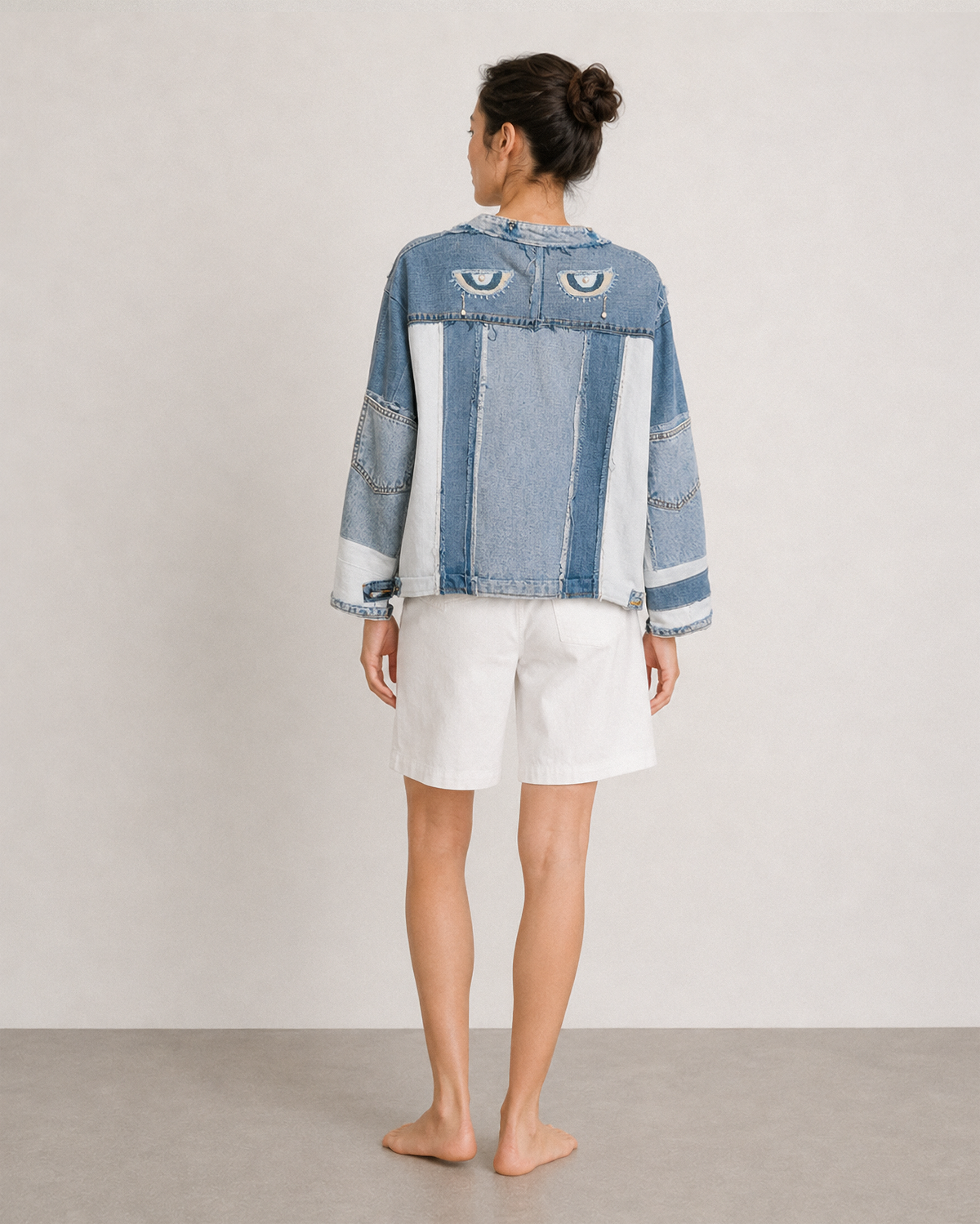 Weeping Eyes Denim Jacket